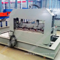 Colored steel roof sheet curving machine with crimping